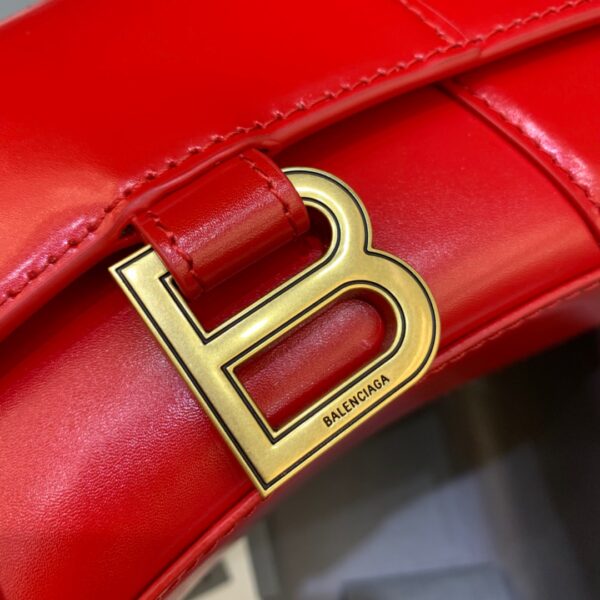 Balenciaga Hourglass XS Handbag In Red, For Women, Women's Bags 7.4in/19cm