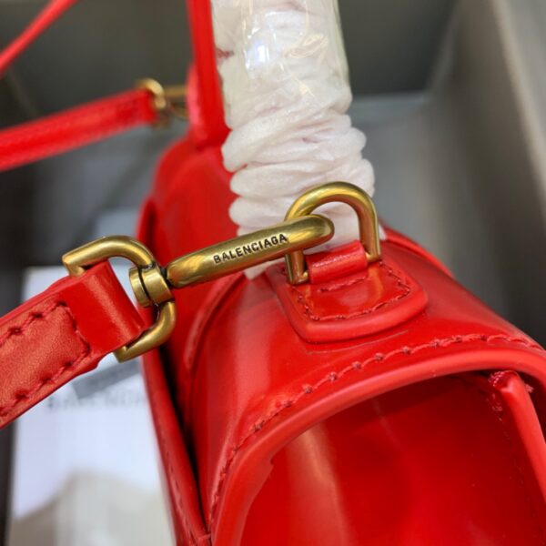 Balenciaga Hourglass XS Handbag In Red, For Women, Women's Bags 7.4in/19cm