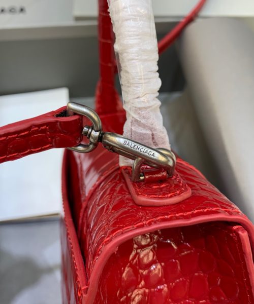 Balenciaga Hourglass XS Handbag In Red, For Women, Women's Bags 7.4in/19cm