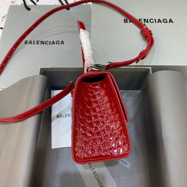 Balenciaga Hourglass XS Handbag In Red, For Women, Women's Bags 7.4in/19cm
