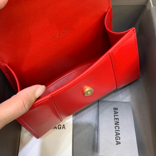 Balenciaga Hourglass XS Handbag In Red, For Women, Women's Bags 7.4in/19cm