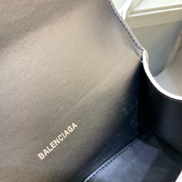 Balenciaga Hourglass XS Handbag In Sliver, For Women, Women's Bags 7.4in/19cm