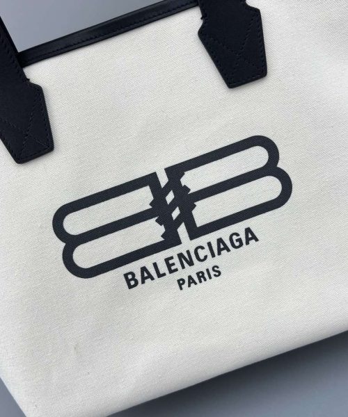 Balenciaga Jumbo Cotton White/Black For Women 17.7in/45cm