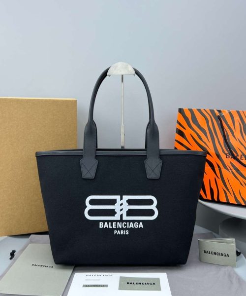 Balenciaga Jumbo Cotton White/Black For Women 17.7in/45cm