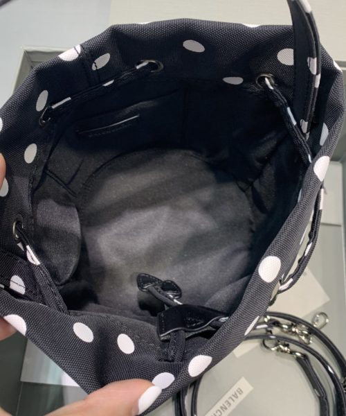 Balenciaga Le Cagole Medium Bucket Bag In Black, For Women, Women's Bags 7in/18cm