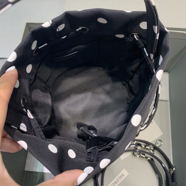 Balenciaga Le Cagole Medium Bucket Bag In Black, For Women, Women's Bags 7in/18cm