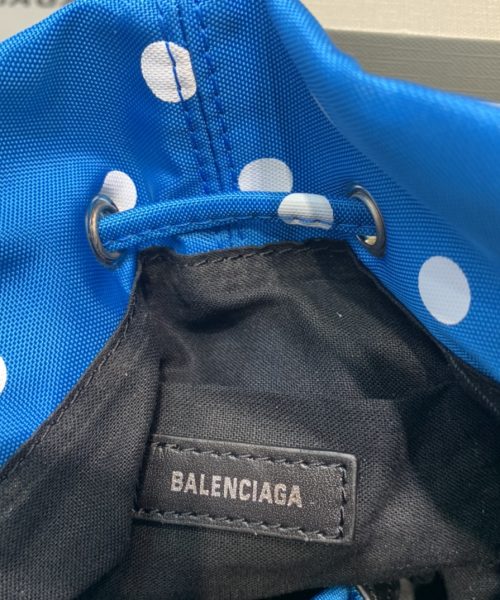 Balenciaga Le Cagole Medium Bucket Bag In Blue, For Women, Women's Bags 17.6in/45cm