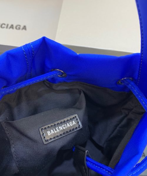 Balenciaga Le Cagole Medium Bucket Bag In Blue, For Women, Women's Bags 7in/18cm
