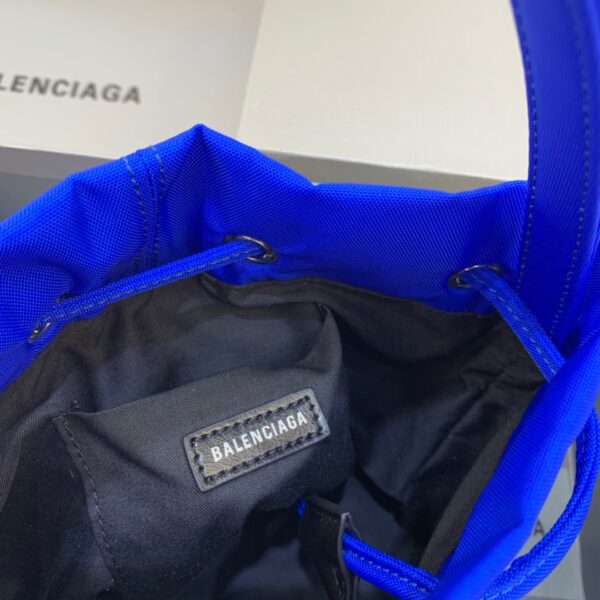 Balenciaga Le Cagole Medium Bucket Bag In Blue, For Women, Women's Bags 7in/18cm