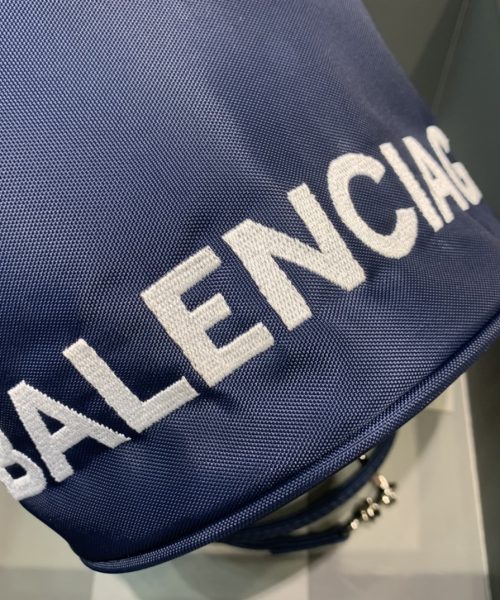 Balenciaga Le Cagole Medium Bucket Bag In Dark Blue, For Women, Women's Bags 17.6in/45cm