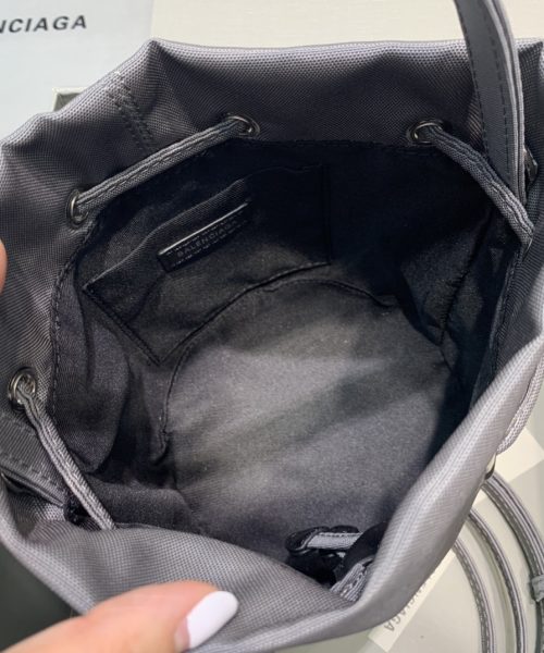 Balenciaga Le Cagole Medium Bucket Bag In Gray, For Women, Women's Bags 7in/18cm