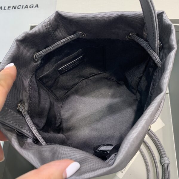 Balenciaga Le Cagole Medium Bucket Bag In Gray, For Women, Women's Bags 7in/18cm