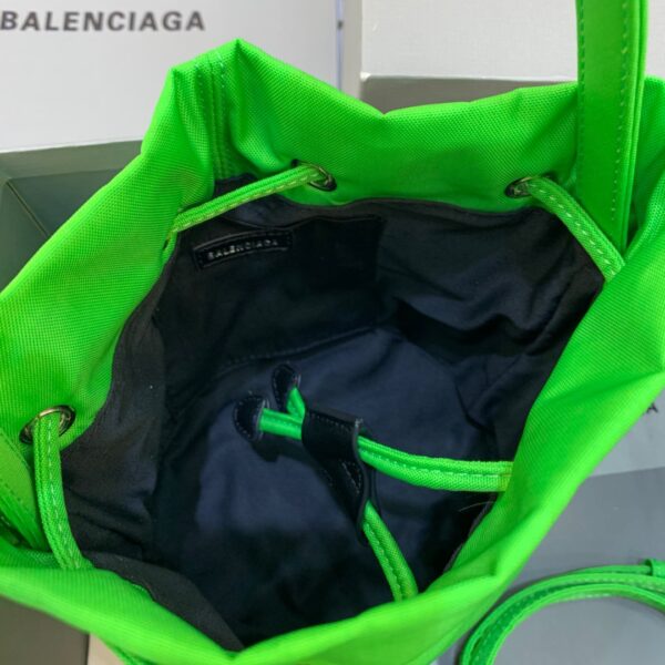 Balenciaga Le Cagole Medium Bucket Bag In Green, For Women, Women's Bags 7in/18cm