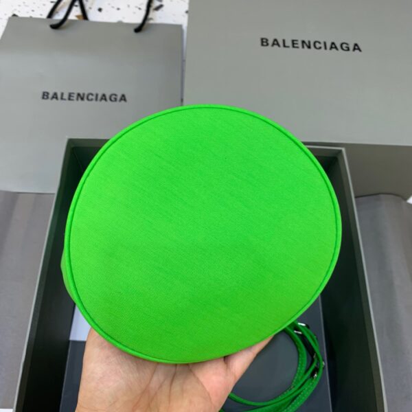 Balenciaga Le Cagole Medium Bucket Bag In Green, For Women, Women's Bags 7in/18cm