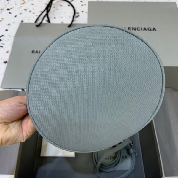 Balenciaga Le Cagole Medium Bucket Bag In Light Gray, For Women, Women's Bags 7in/18cm