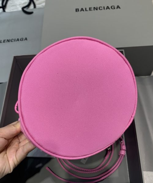 Balenciaga Le Cagole Medium Bucket Bag In Pink, For Women, Women's Bags 7in/18cm