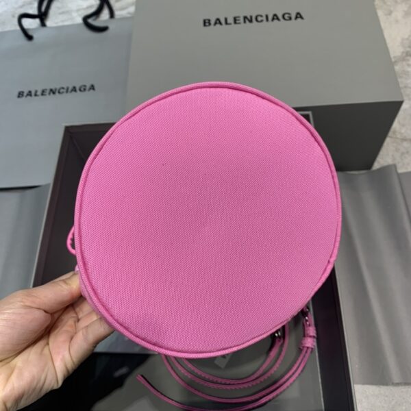 Balenciaga Le Cagole Medium Bucket Bag In Pink, For Women, Women's Bags 7in/18cm