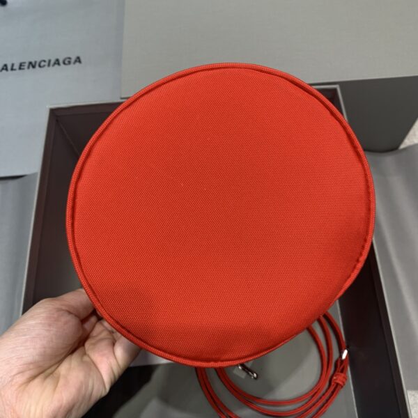 Balenciaga Le Cagole Medium Bucket Bag In Red, For Women, Women's Bags 7in/18cm