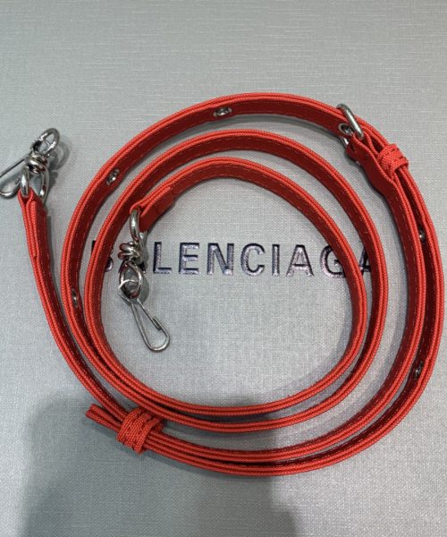 Balenciaga Le Cagole Medium Bucket Bag In Red, For Women, Women's Bags 7in/18cm