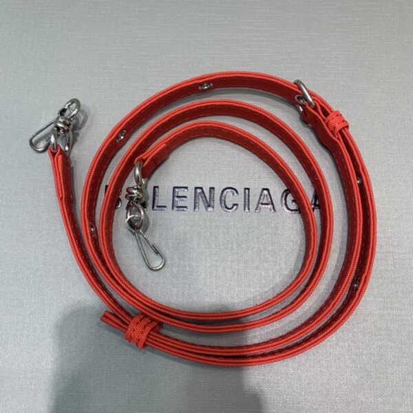 Balenciaga Le Cagole Medium Bucket Bag In Red, For Women, Women's Bags 7in/18cm