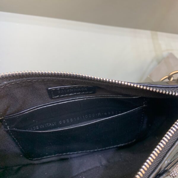 Balenciaga Le Cagole Mini Bag With Chain Black, For Women, Women's Bags 8.2in/21cm 69581423EJY1000