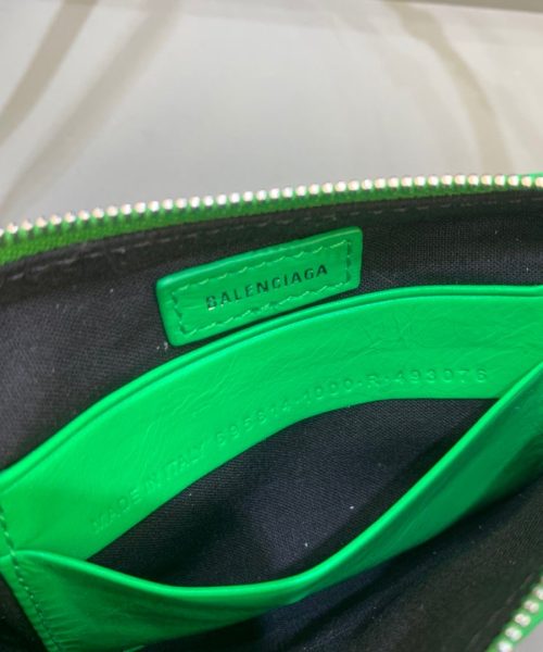 Balenciaga Le Cagole Mini Bag With Chain In Green, For Women, Women's Bags 8.2in/21cm