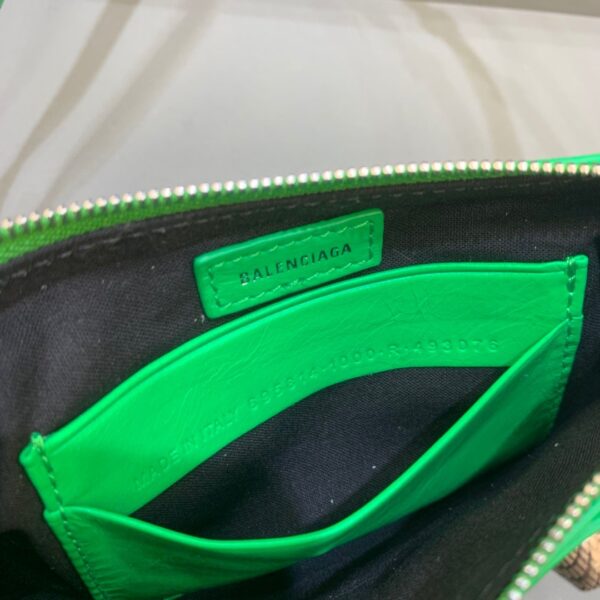 Balenciaga Le Cagole Mini Bag With Chain In Green, For Women, Women's Bags 8.2in/21cm