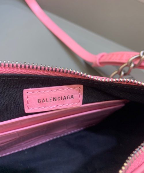 Balenciaga Le Cagole Mini Bag With Chain In Pink, For Women, Women's Bags 8.2in/21cm 69581423EBY5812