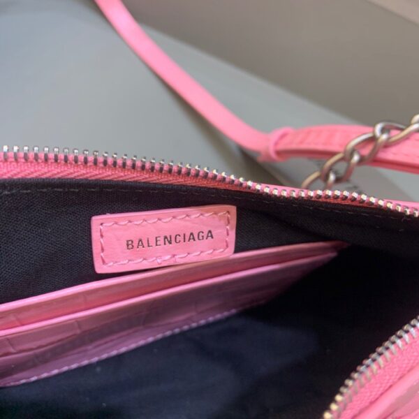 Balenciaga Le Cagole Mini Bag With Chain In Pink, For Women, Women's Bags 8.2in/21cm 69581423EBY5812