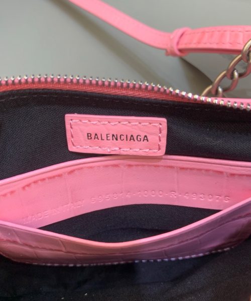 Balenciaga Le Cagole Mini Bag With Chain In Pink, For Women, Women's Bags 8.2in/21cm 69581423EBY5812