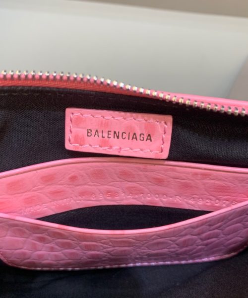 Balenciaga Le Cagole Mini Bag With Chain In Pink, For Women, Women's Bags 8.2in/21cm