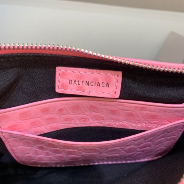 Balenciaga Le Cagole Mini Bag With Chain In Pink, For Women, Women's Bags 8.2in/21cm