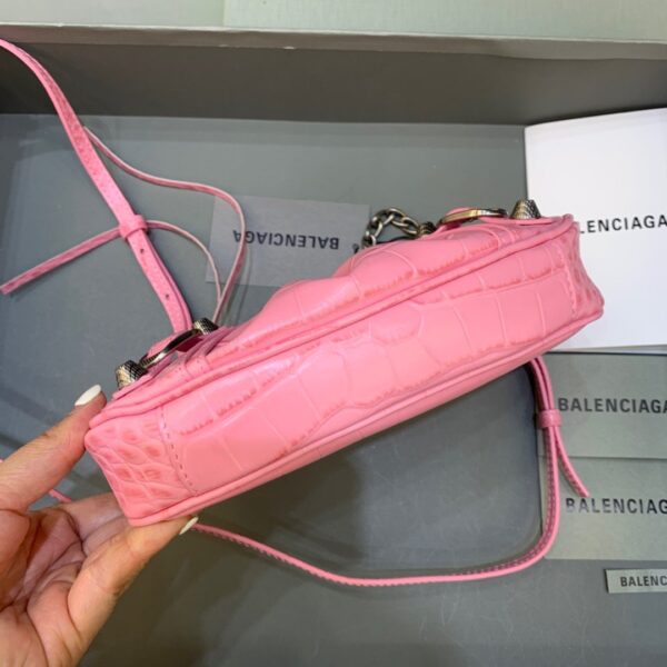 Balenciaga Le Cagole Mini Bag With Chain In Pink, For Women, Women's Bags 8.2in/21cm