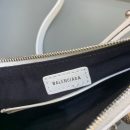 Balenciaga Le Cagole Mini Bag With Chain In White, For Women, Women's Bags 8.2in/21cm