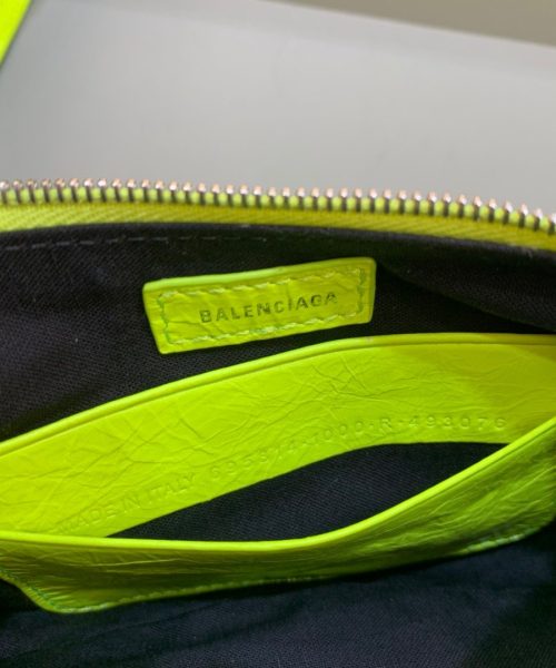 Balenciaga Le Cagole Mini Bag With Chain Light Green, For Women, Women's Bags 8.2in/21cm