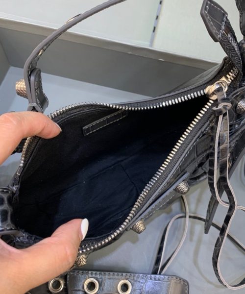 Balenciaga Le Cagole XS Shoulder Bag In Black, For Women, Women's Bags 10.2in/26cm