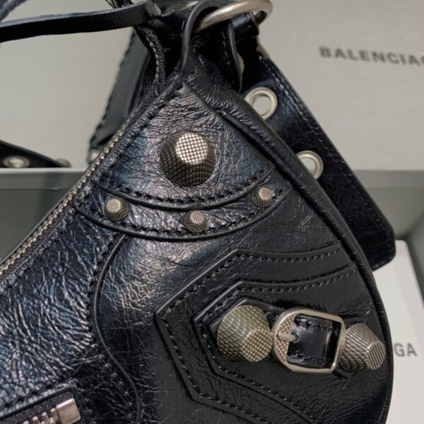 Balenciaga Le Cagole XS Shoulder Bag In Black, For Women, Women's Bags 13in/33cm