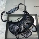 Balenciaga Le Cagole XS Shoulder Bag In Black, For Women, Women's Bags 13in/33cm