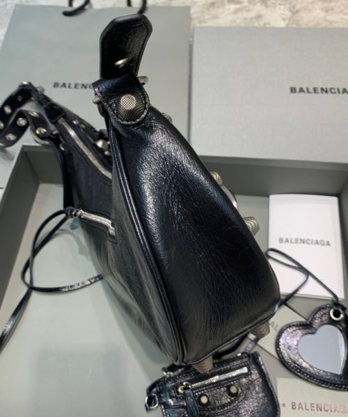 Balenciaga Le Cagole XS Shoulder Bag In Black, For Women, Women's Bags 13in/33cm