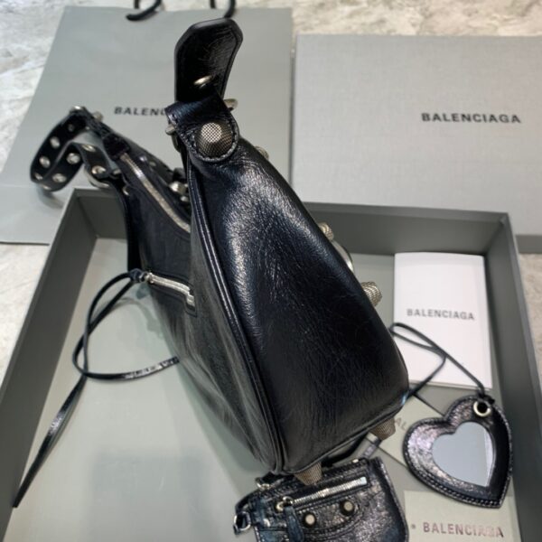 Balenciaga Le Cagole XS Shoulder Bag In Black, For Women, Women's Bags 13in/33cm
