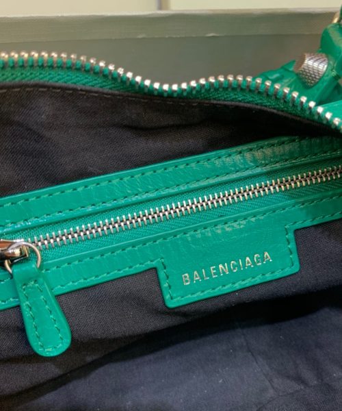 Balenciaga Le Cagole XS Shoulder Bag In Dark Green, For Women, Women's Bags 13in/33cm