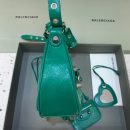 Balenciaga Le Cagole XS Shoulder Bag In Dark Green, For Women, Women's Bags 13in/33cm