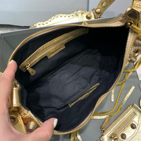 Balenciaga Le Cagole XS Shoulder Bag In Gold, For Women, Women's Bags 13in/33cm