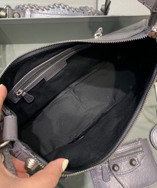 Balenciaga Le Cagole XS Shoulder Bag In Gray, For Women, Women's Bags 13in/33cm