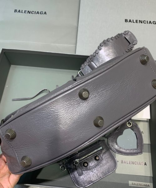 Balenciaga Le Cagole XS Shoulder Bag In Gray, For Women, Women's Bags 13in/33cm