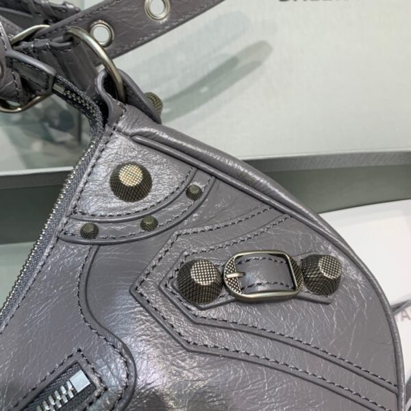 Balenciaga Le Cagole XS Shoulder Bag In Gray, For Women, Women's Bags 13in/33cm