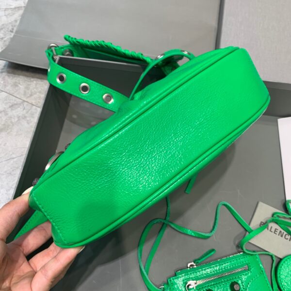 Balenciaga Le Cagole XS Shoulder Bag In Green, For Women, Women's Bags 10.2in/26cm 6713091VG9Y3809