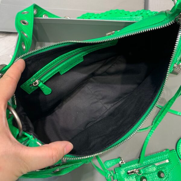 Balenciaga Le Cagole XS Shoulder Bag In Green, For Women, Women's Bags 13in/33cm