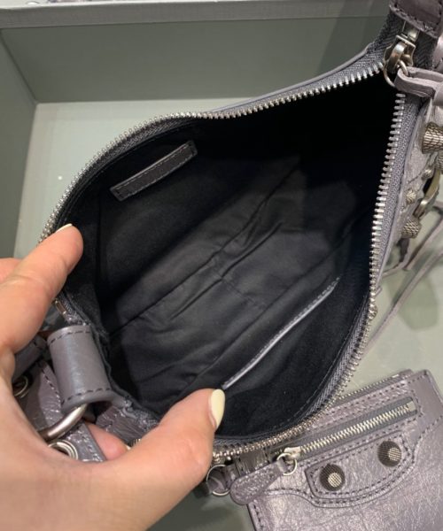 Balenciaga Le Cagole XS Shoulder Bag In Grey, For Women, Women's Bags 10.2in/26cm