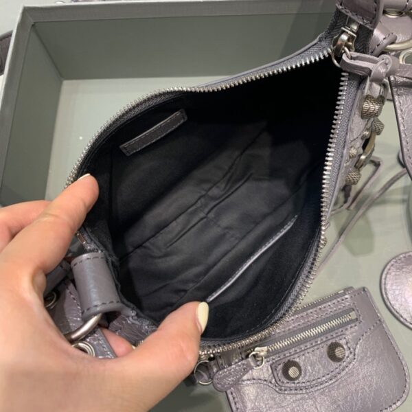 Balenciaga Le Cagole XS Shoulder Bag In Grey, For Women, Women's Bags 10.2in/26cm